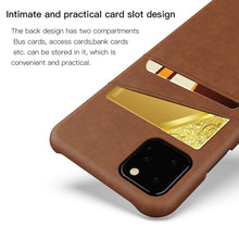 Load image into Gallery viewer, Leather Wallet Case for iPhone 11 Pro 11 Pro Max with Card Pocket Phone