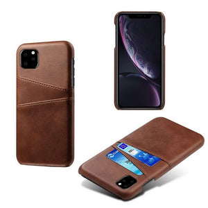 Leather Wallet Case for iPhone 11 Pro 11 Pro Max with Card Pocket Phone