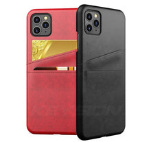 Load image into Gallery viewer, Leather Wallet Case for iPhone 11 Pro 11 Pro Max with Card Pocket Phone