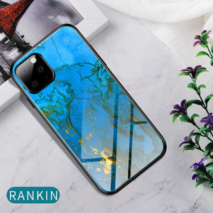 Gradient Tempered Glass Case For iPhone 11 Pro MAX