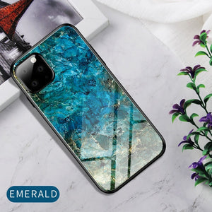 Gradient Tempered Glass Case For iPhone 11 Pro MAX