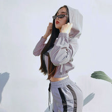 Load image into Gallery viewer, Reflective 2pcs Sports Sets Fashion